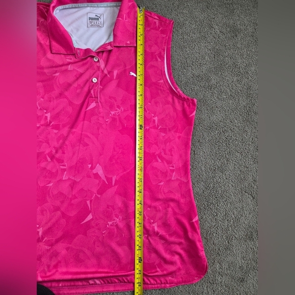 ⭐️Puma Pink Floral Polo Shirt - Picture 7 of 7